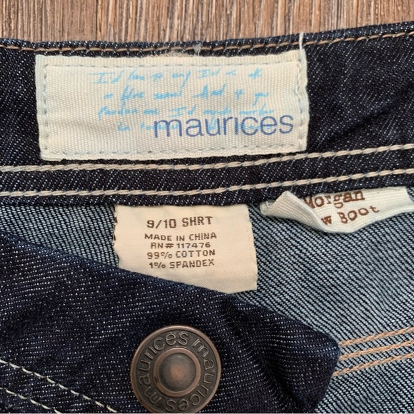 Maurices Morgan New Boot Jeans Size 9/10 - Picture 4 of 9
